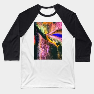 Triumphant - Pour & Swipe Abstract Baseball T-Shirt